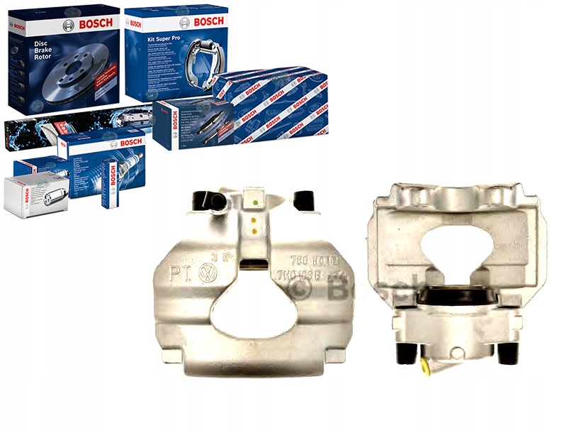 фото №1, Bosch суппорт тормозной vw перед multivan t5 t6 03-