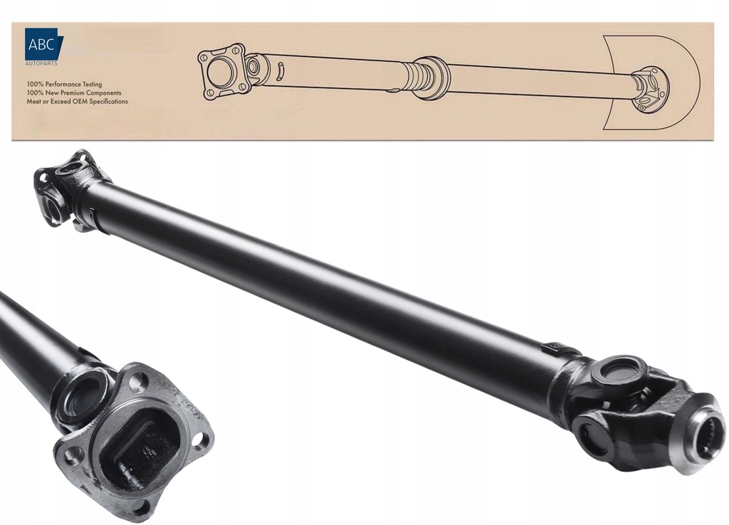 фото №1, Wał приводной задняя land rover freelander i 1996-2002