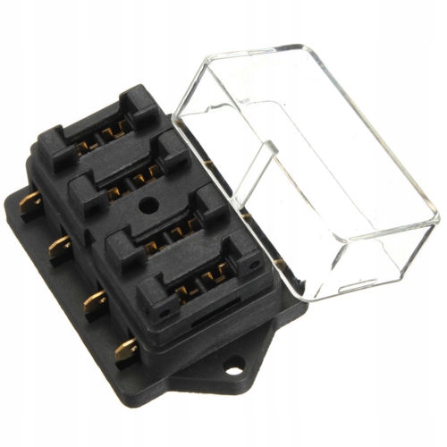 фото №6, 1 szt. 4-drogowy обвід atc коробка запобіжників кронштейн запобіжників