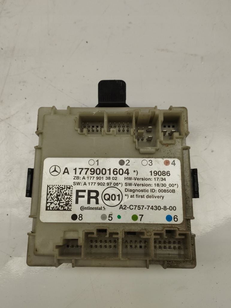 фото №1, Mercedes w177 amg a35 модуль блок управления дверь правый перед a1779001604