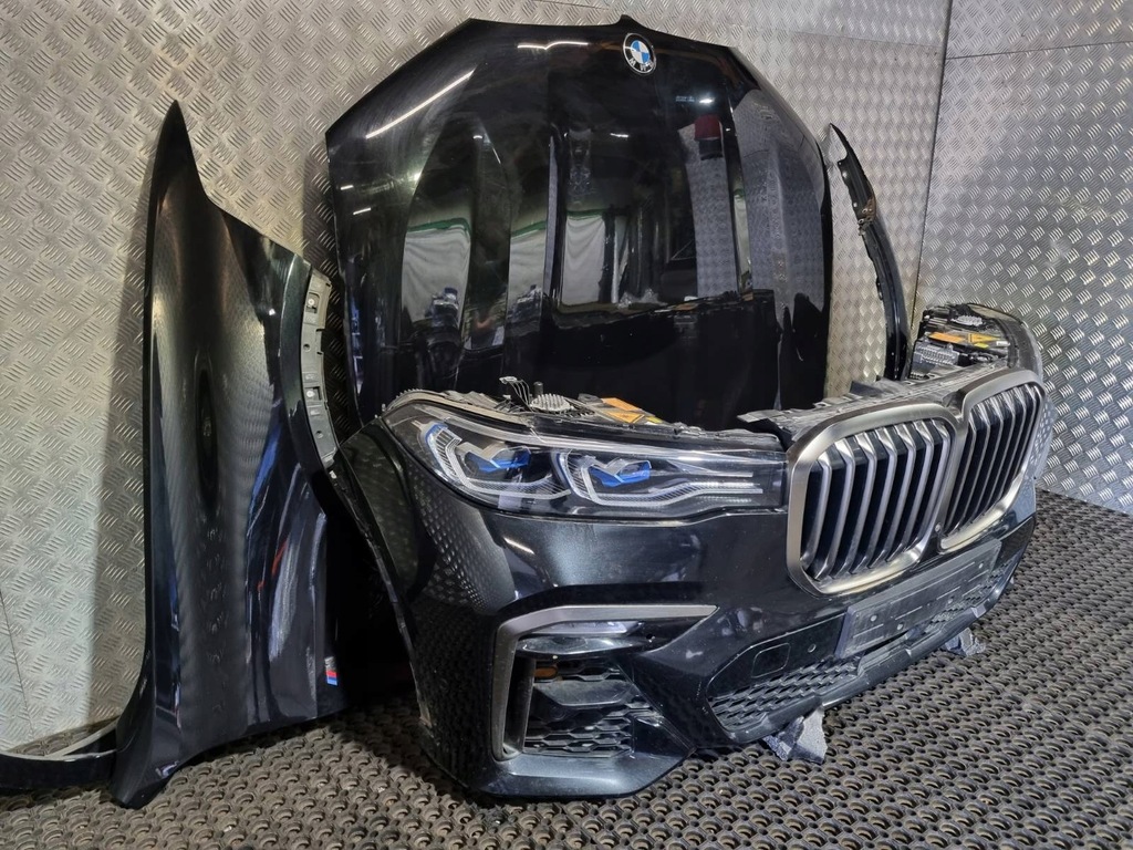 фото №8, Bmw x7 g07 m50i перед kompletny laser капот бампер m-pakiet
