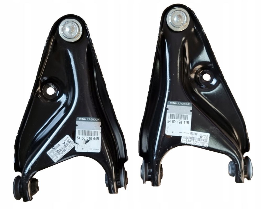 фото №1, Рычаг dacia logan sandero stepway правый+ левый kpl перед оригинал !