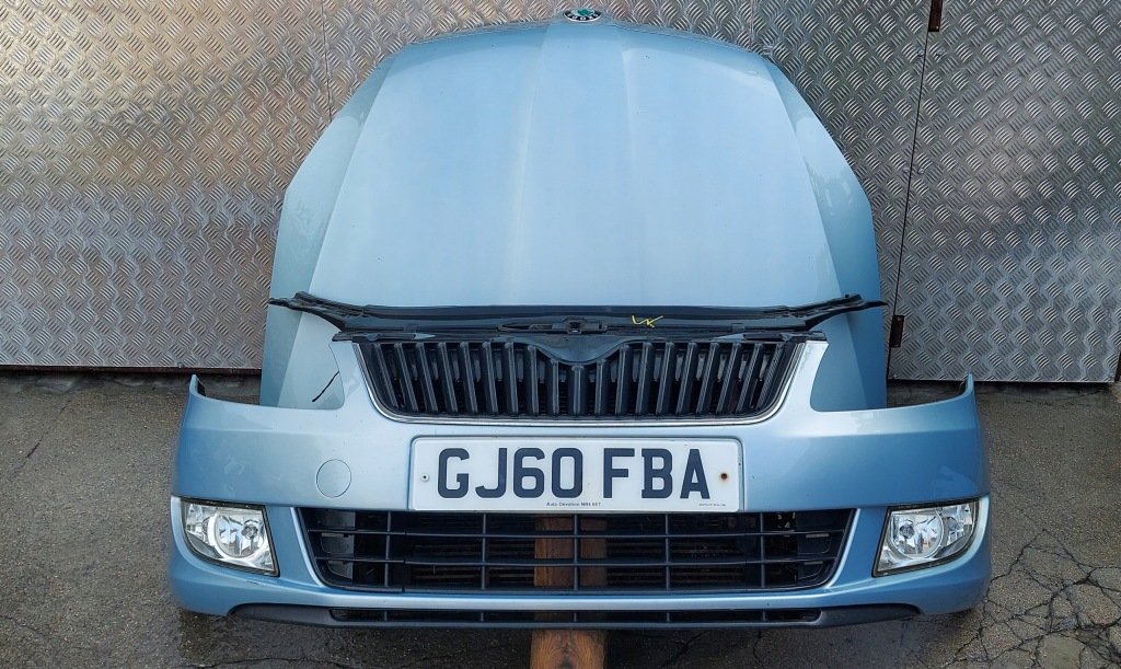 фото №1, Бампер перед skoda fabia ii lift 10-15 lak: 9452 lf8k