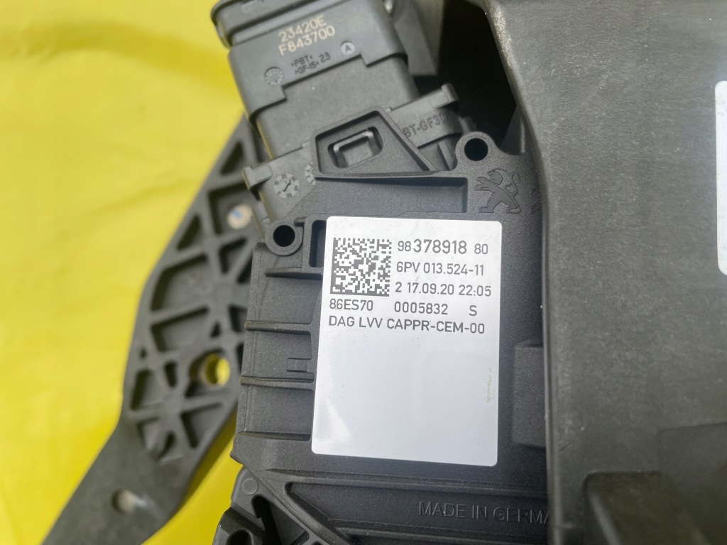 фото №4, Peugeot 208 ii педали gaz тормоз 2020r