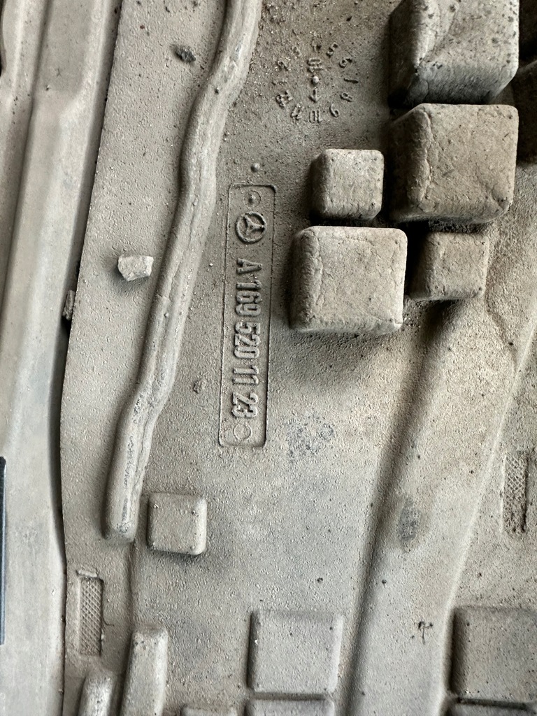 фото №10, Mercedes a klasa w169 защита защита пол pod двигатель disel kpl оригинал!