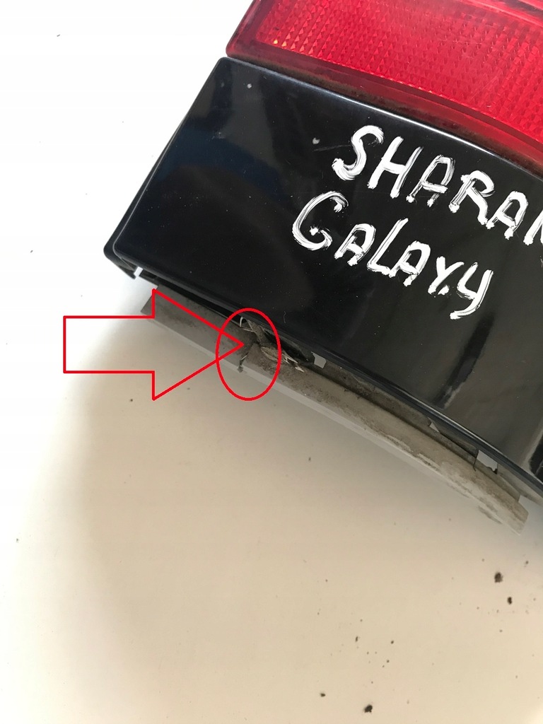 фото №7, Ford galaxy lift лампа задня задня права комплектна hella 2002 rok