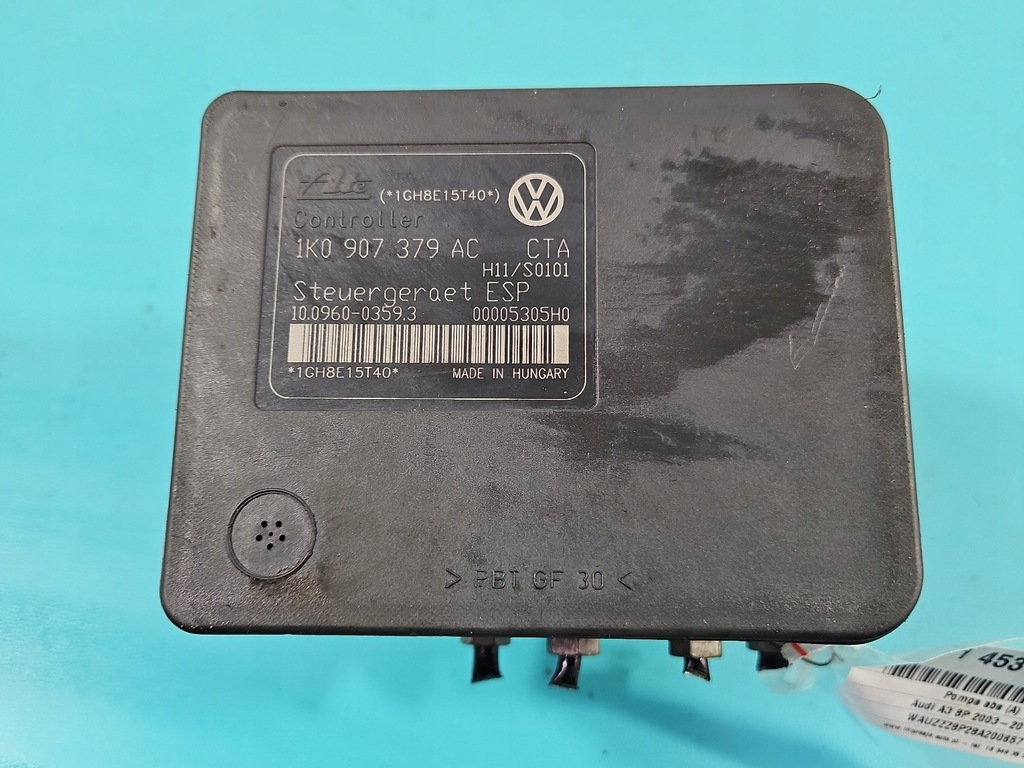 фото №8, Насос abs audi a3 8p 1k0907379ac 1k0614517ae
