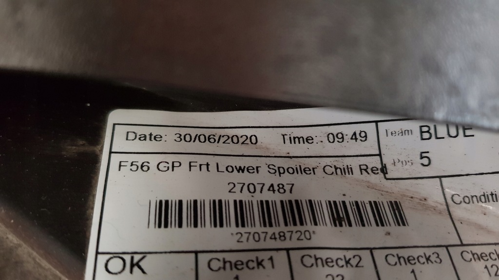 фото №7, Бампер передній перед mini jcw john cooper works f56 gp