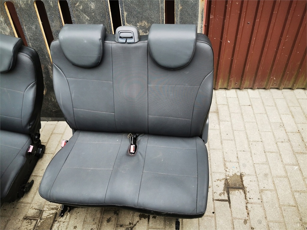 фото №7, Scudo ii expert jumpy 07-14 салон сидіння заднє сидіння 2+3 ряд ремені підлога kpl