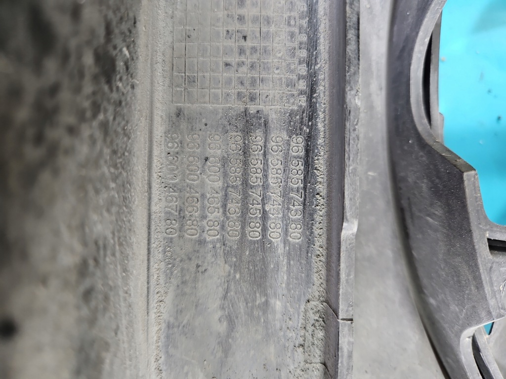 фото №8, Вентилятор радиатора citroen c4 grand picasso i 06-13 9658574380 1.8 16v