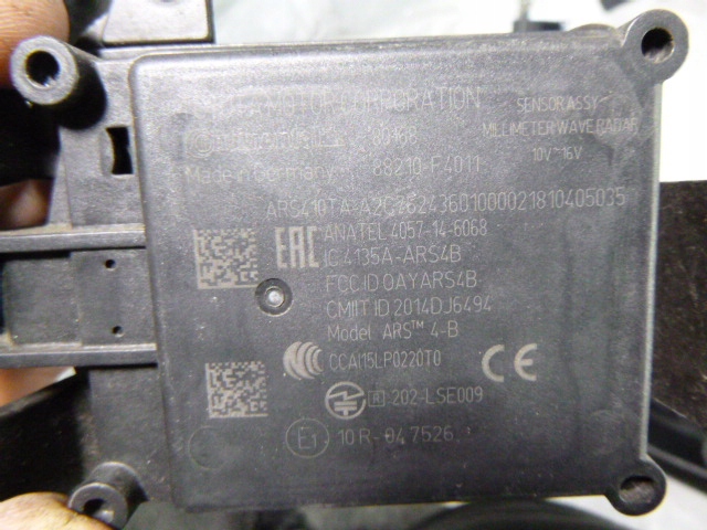 фото №4, Toyota chr c-hr радар distronic модуль 88210-f4011