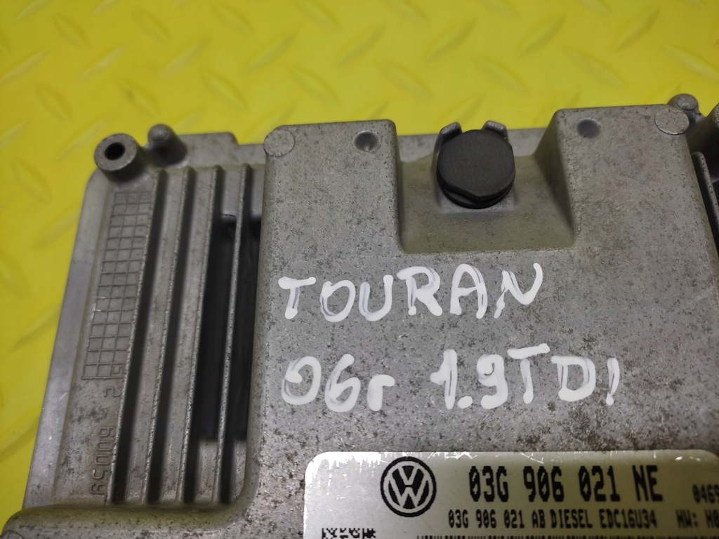 фото №5, Vw touran 1.9 tdi блок керування двигуна 03g906021ne