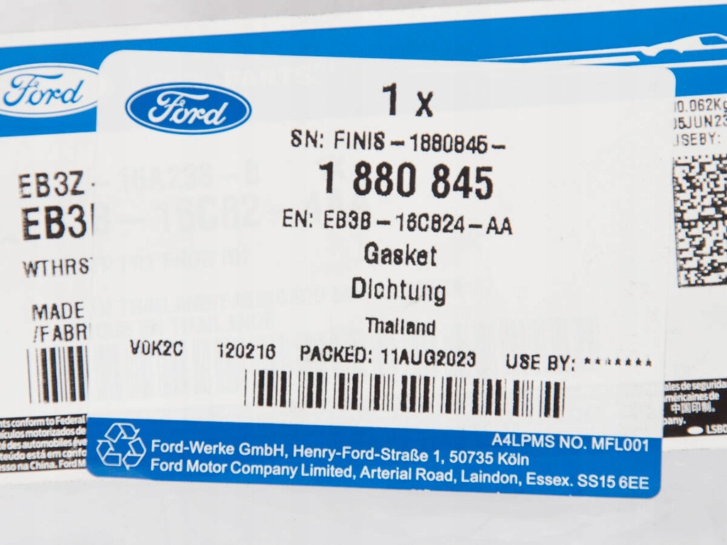 фото №4, Прокладка передня капот ranger 19-