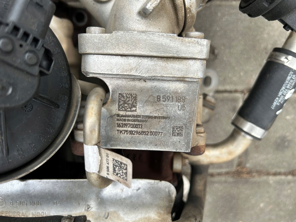 Турбонагнетатель 8591188 bmw x1 f48 f49 f40 f44 2.0 d biturbo Оригинал