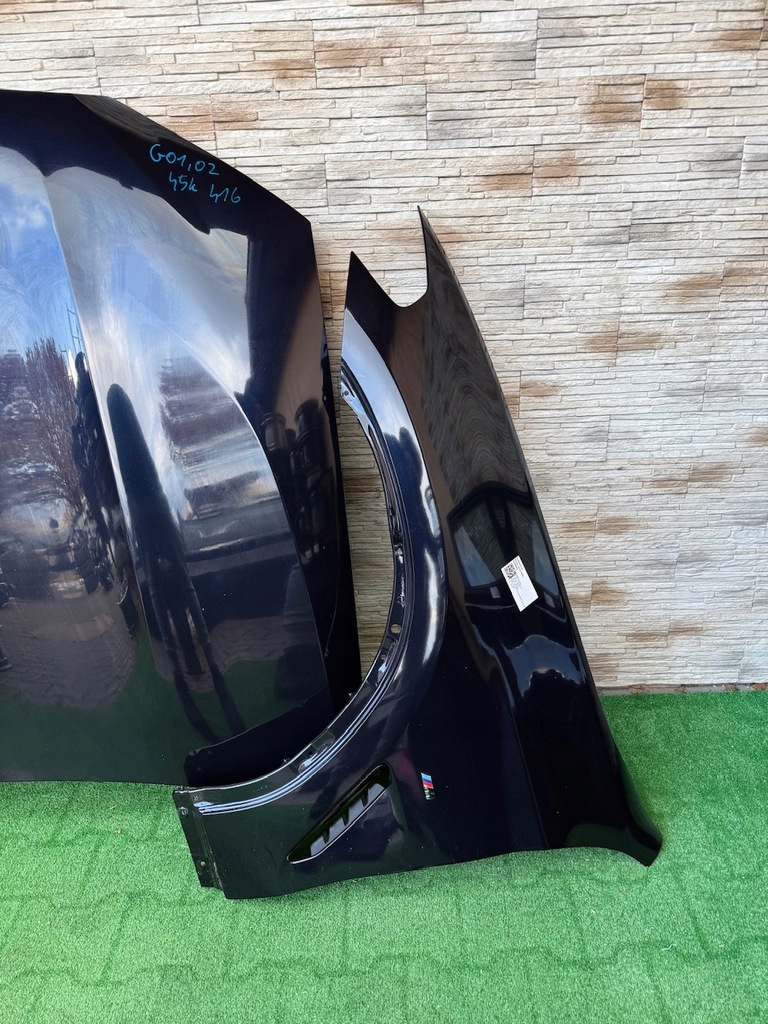 фото №7, Капот крила бампер pas передній радіатор лампи bmw x3 g01 x4 g02 416