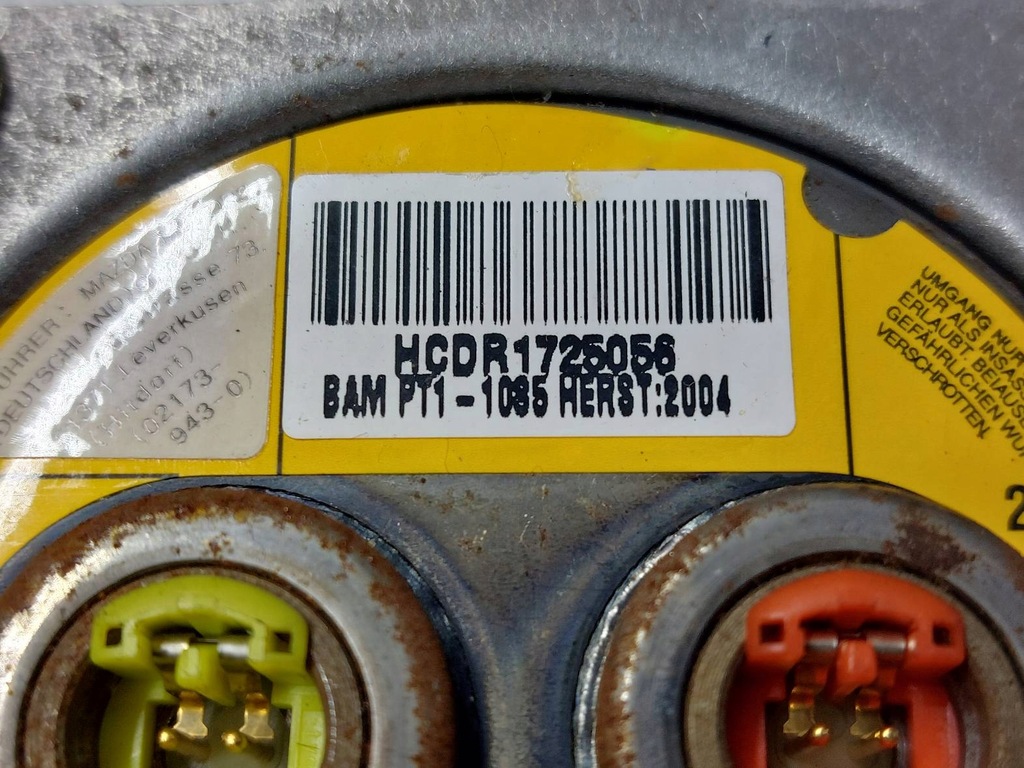 фото №7, Воздуховод + подушка mazda 6 i gg gy gs120-00720