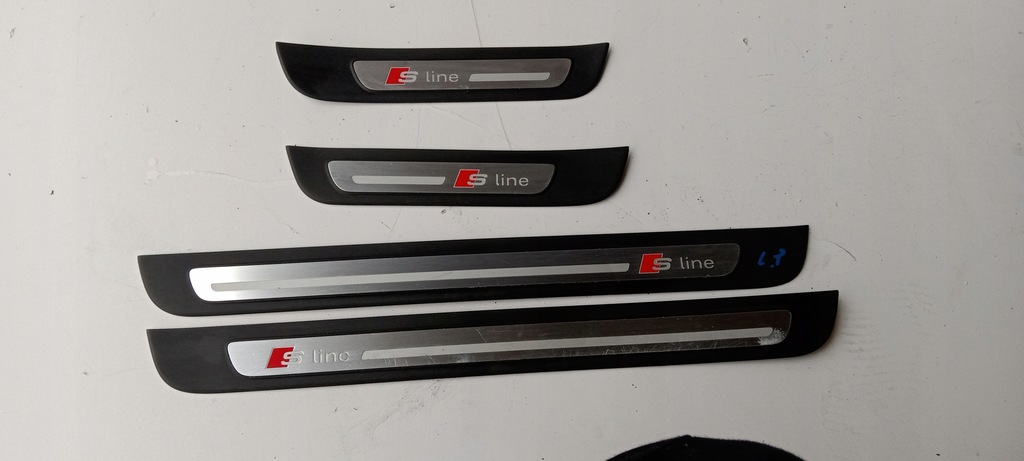 фото №1, Молдинг накладка поріг комплект s-line audi a7 10-