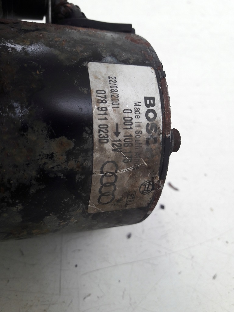 фото №4, Стартер 078911023d skoda superb