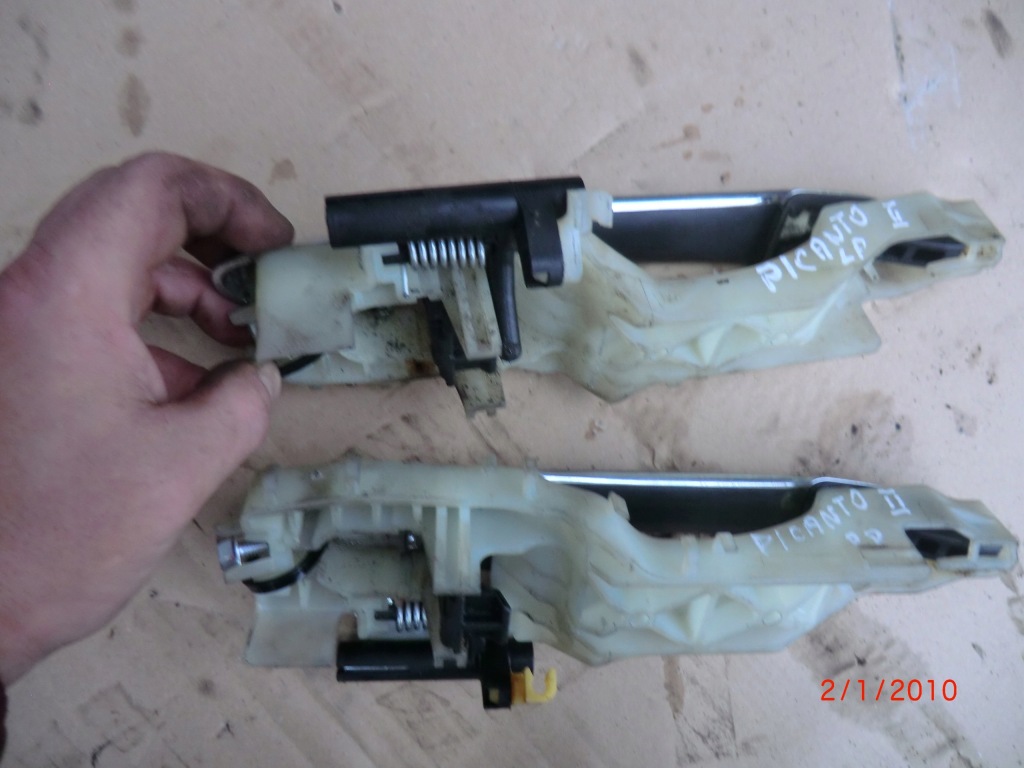 фото №3, Kia picanto ii 11-17 ручка наружная левая хром