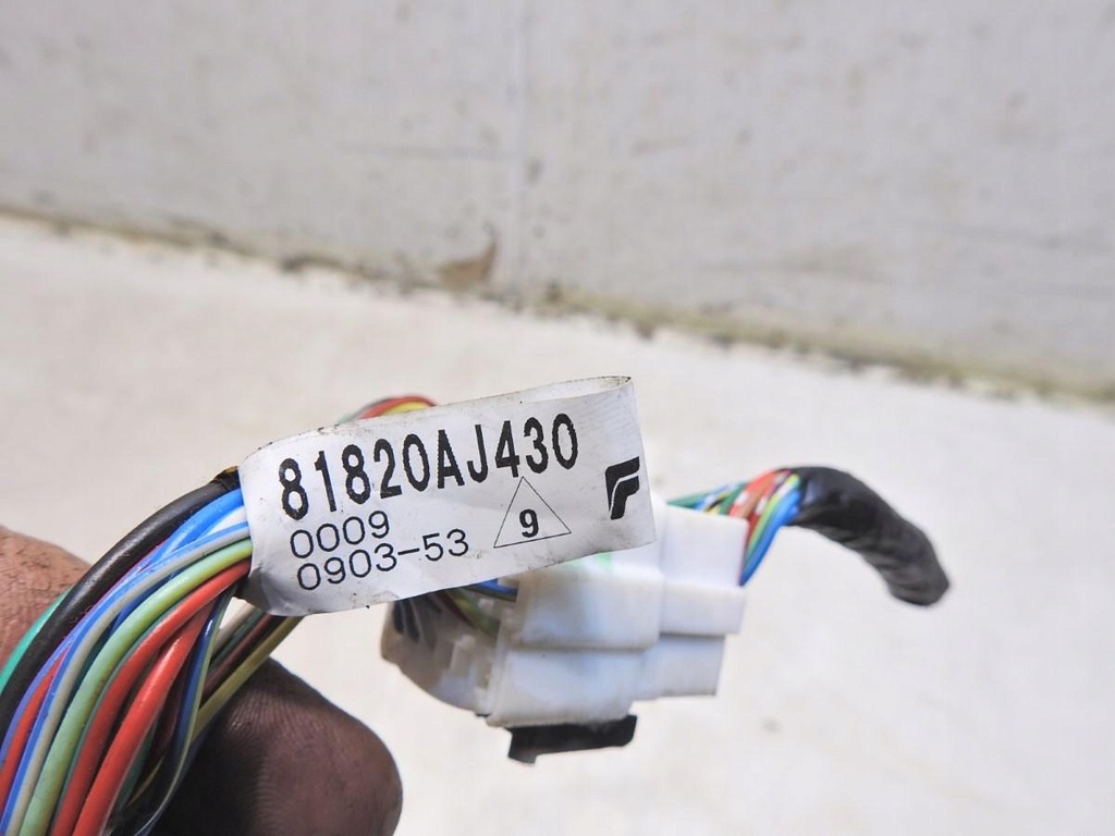 фото №6, Жгут электропроводка дверь левый перед subaru legacy v 81820aj430