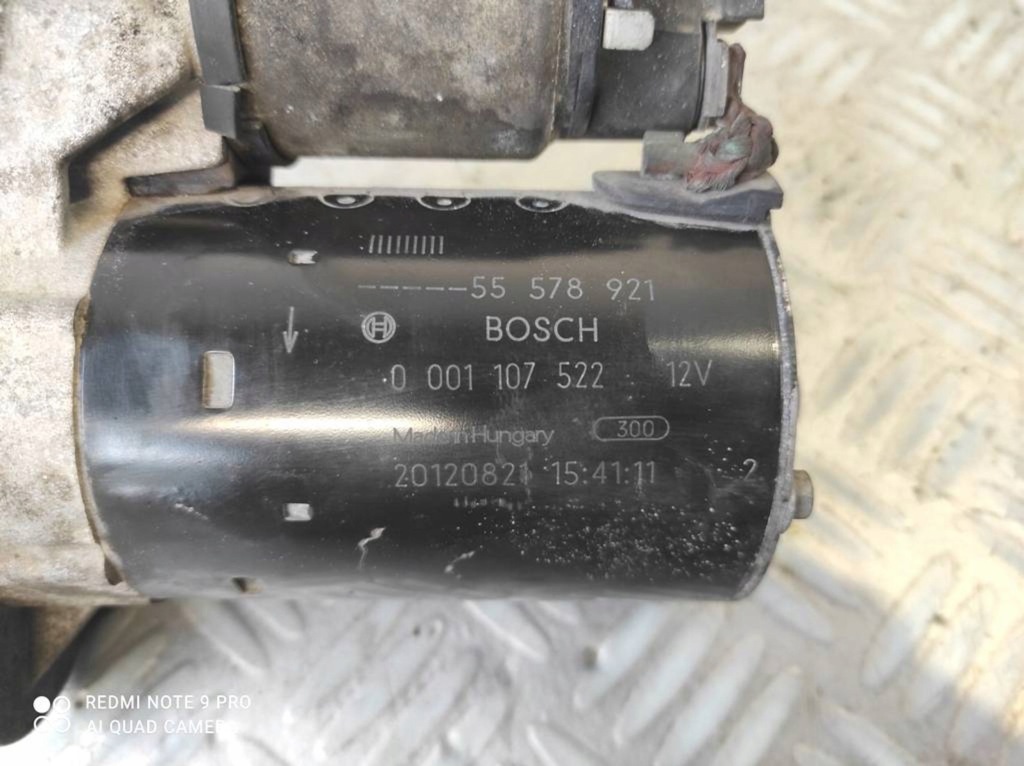 Стартер opel astra j corsa d meriva b 1.2 1.4 1.4 t a12xer a14xer a14net с Разборки