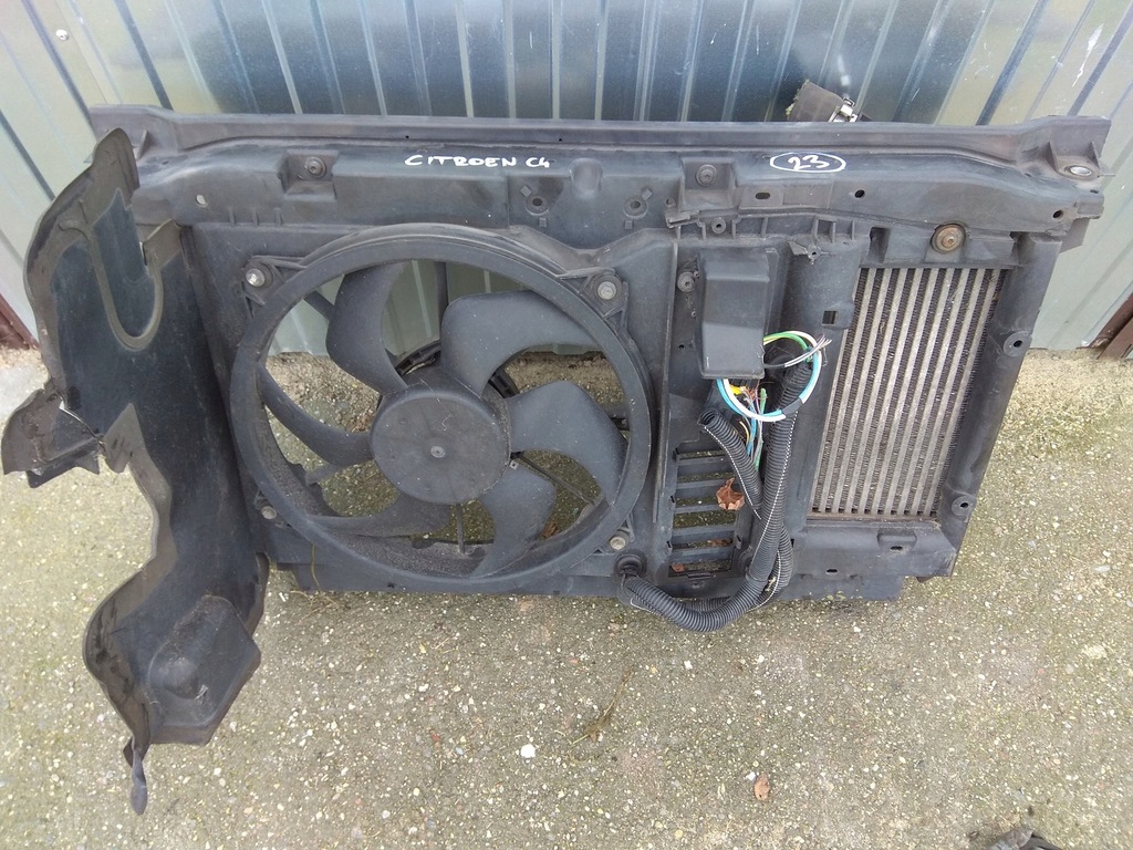 фото №1, Pas передний интеркулер citroen c4 picasso hdi