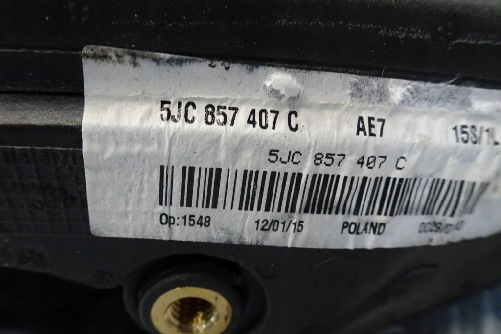 фото №4, Skoda rapid toledo iv - зеркало левая 5 pin lf3k