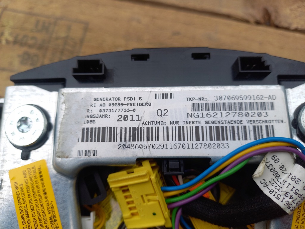 фото №6, Mercedes x204 w204 подушка водія подушка безпеки