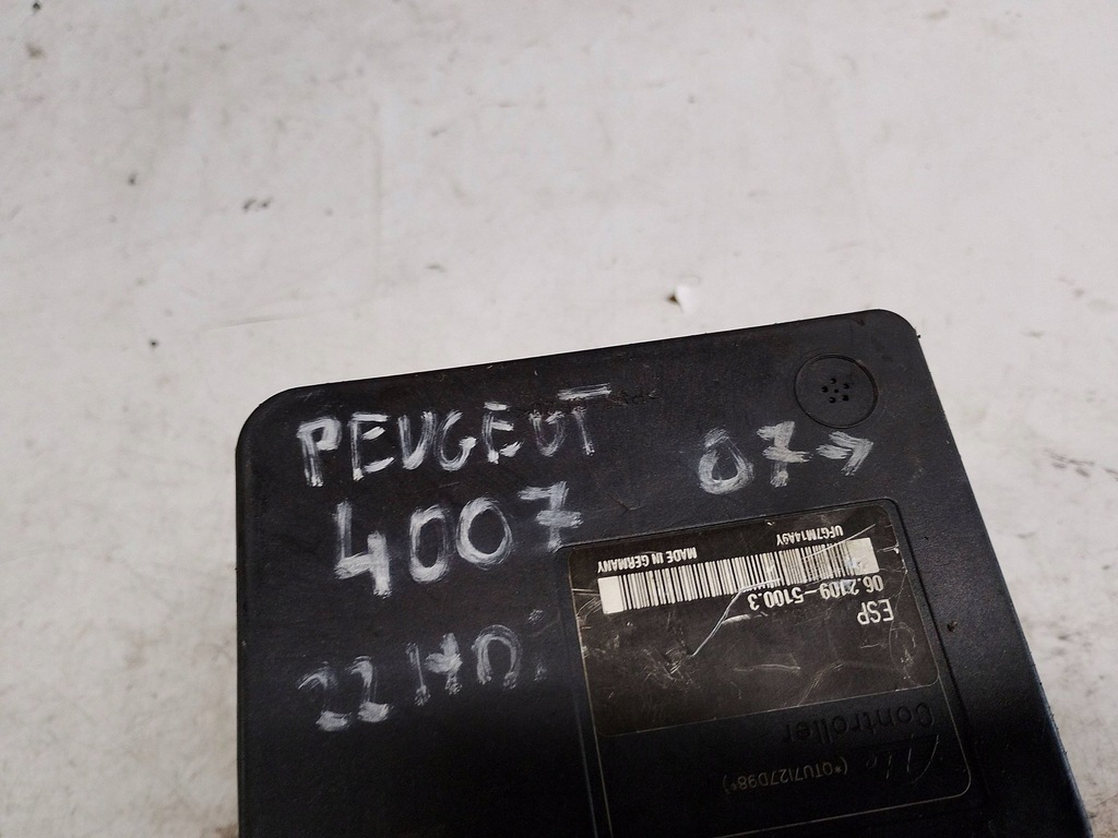 фото №5, Peugeot 4007 насос тормозная abs 4670a340 europa