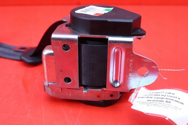 фото №6, Pas безпеки лівий задня 3t0857447 skoda superb 2 ii 08-13