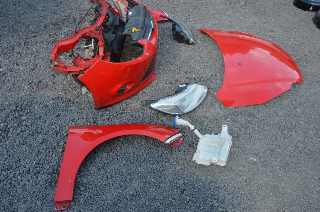 фото №7, Бампер капот крыло лампа комплект перед ford focus mk3 mk 3 iii 1.6 tdci