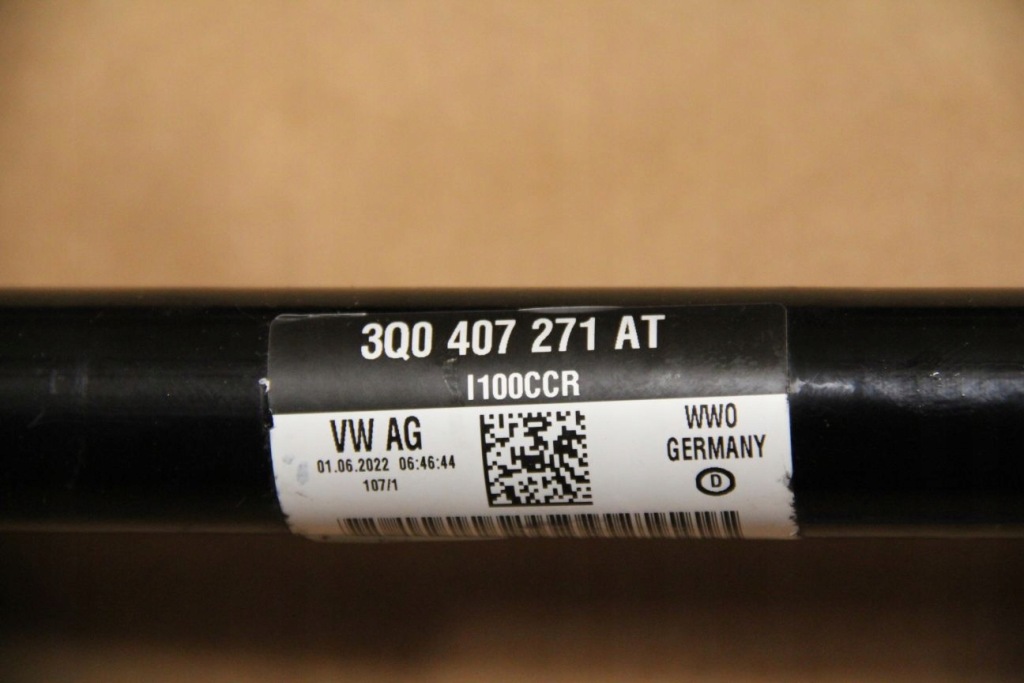 фото №5, Приводной вал передняя левая vw arteon 3q0407271at new oryg