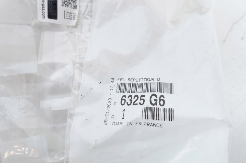 фото №7, Поворотник лампа правый citroen c4 picasso 6325 g6