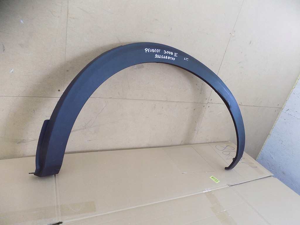 фото №5, Peugeot 3008 ii левая молдинг крыла заднего задняя 9825289177 0ryginał europa