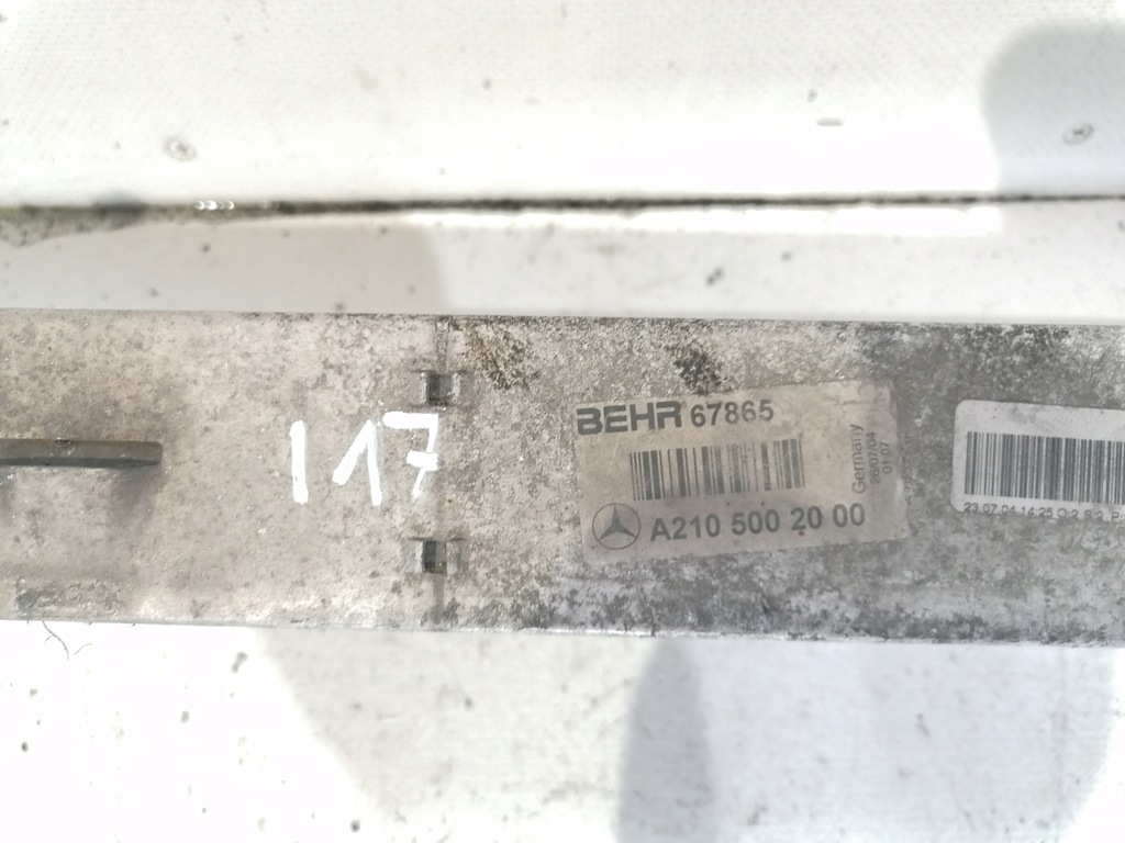 фото №3, Mercedes w210 2.2 cdi інтеркулер