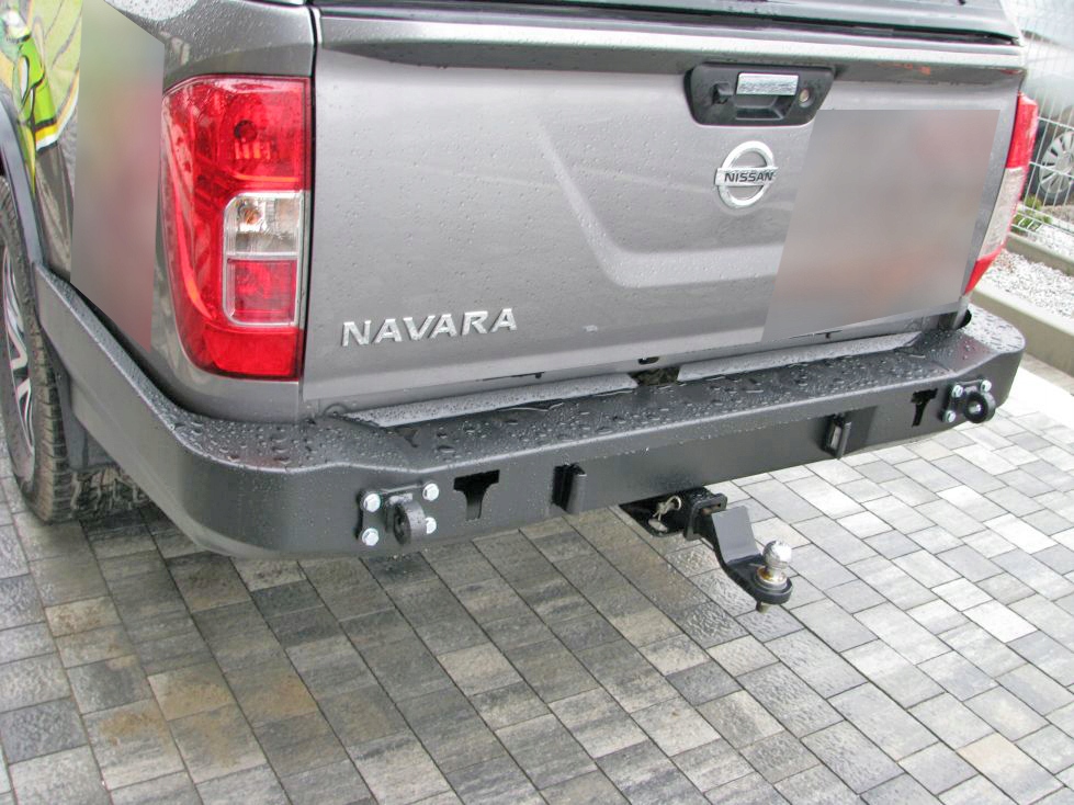 фото №7, Бампер стальной задний задняя nissan navara d23 длинный