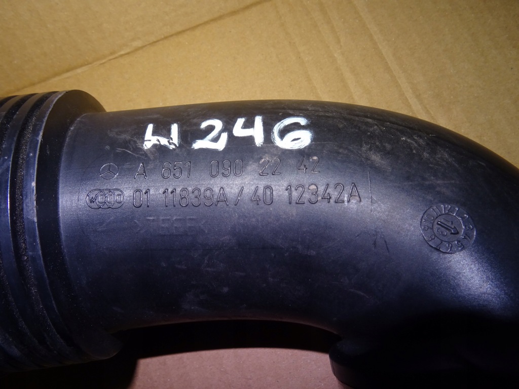 фото №3, Mercedes b klasa w246 труба воздухозаборник a6510902242