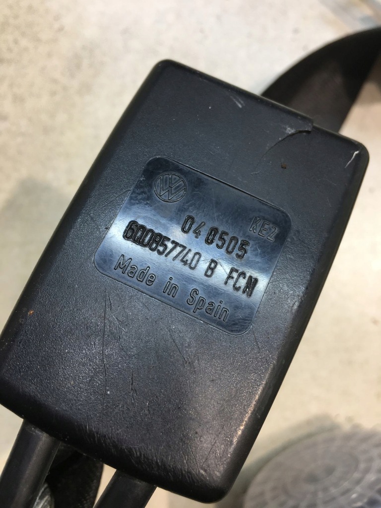 фото №7, Pas безопасности задняя cordoba ii 6l0857485a