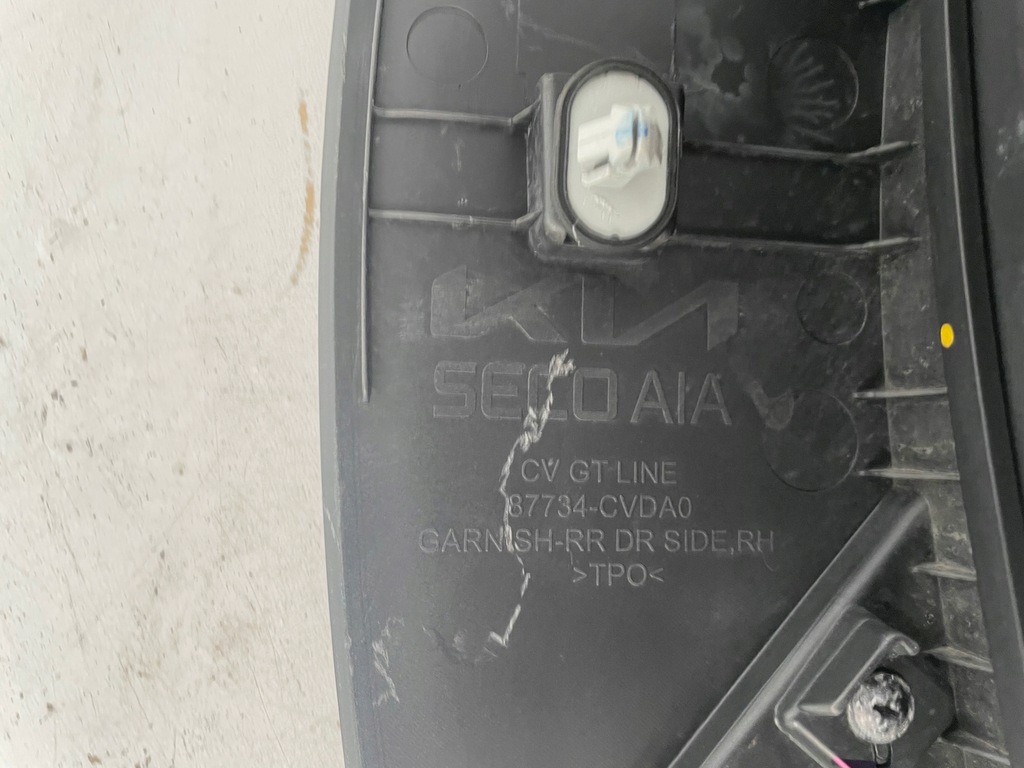 фото №6, Kia ev6 gt-line молдинг na дверь накладка правый задняя задняя правая