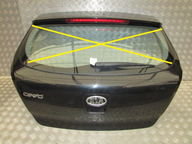 фото №2, Крышка багажника задняя лак 1k kia pro_ceed 10r