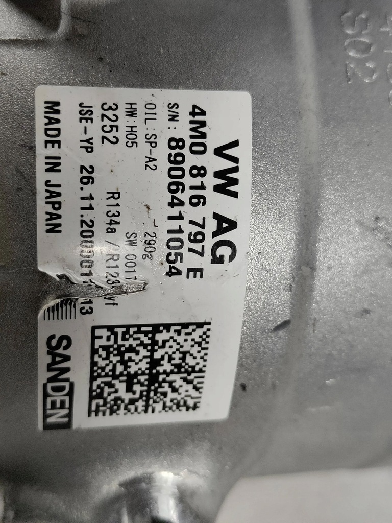 фото №6, Audi q7 4m phev компресор компресор кондиціонера