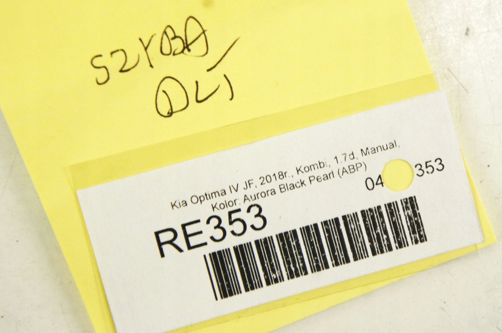 фото №7, Re353 kia optima iv jf стекло дверь левый задняя kombi