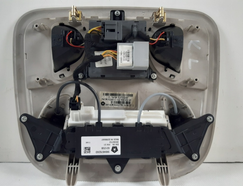 фото №8, Jeep cherokee kl лампа стельовий 5lu731aaf