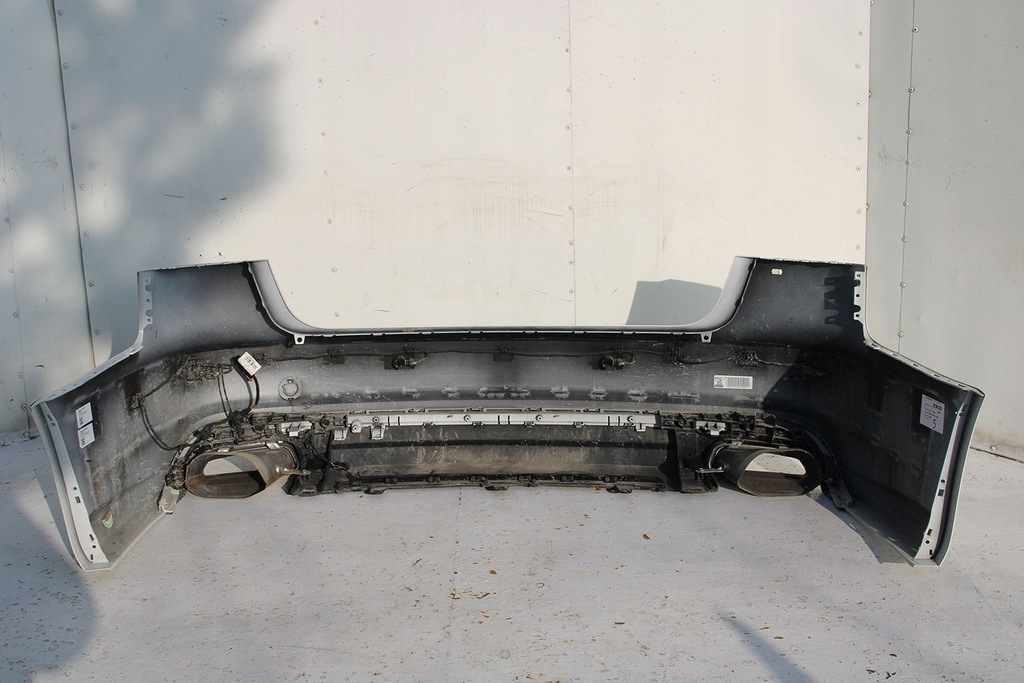 фото №12, Audi a6 sedan задняя бампер задний крышка багажника багажника 4g 4g5 лампы 2y2y ls9r biał