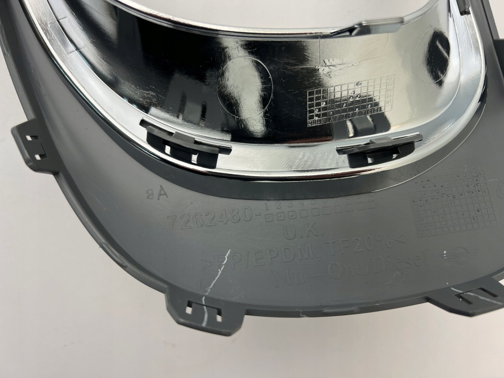 фото №6, Mini r55 r56 lift решётка средняя бампера передний хром 10-14