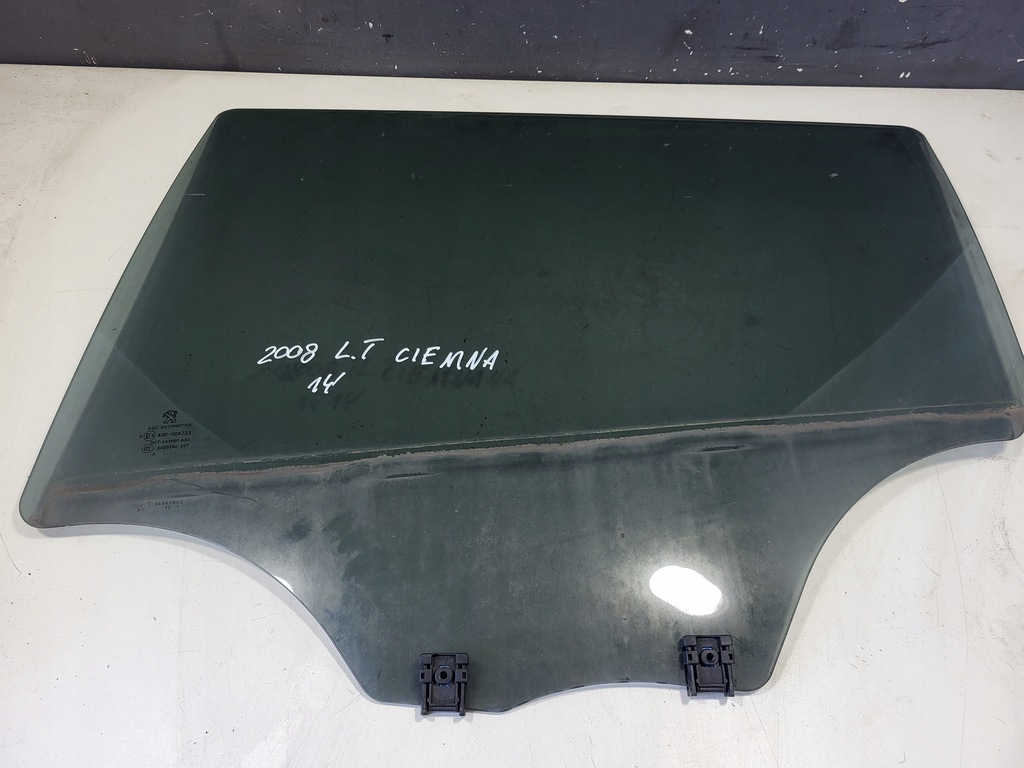 фото №1, Стекло дверь левый задняя левая peugeot 2008 i 14r тонированная przciemniana оригинальная