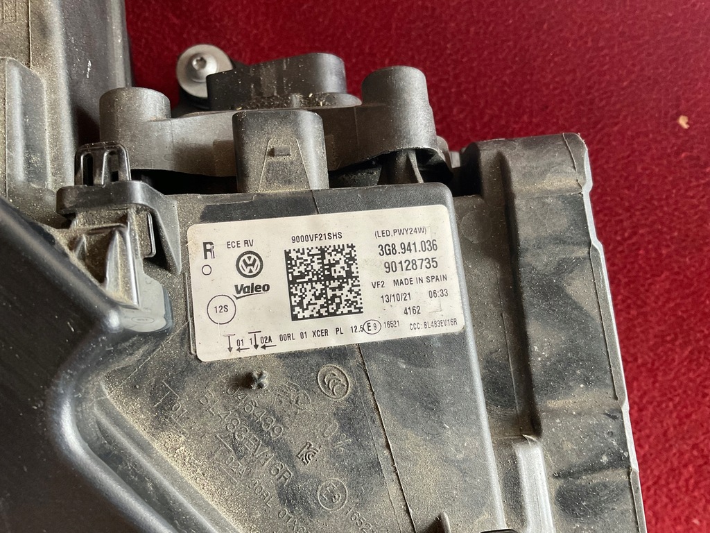 фото №9, Лампа перед vw arteon 3g8 17-25 full led 3g8941036 оригинал europa правая