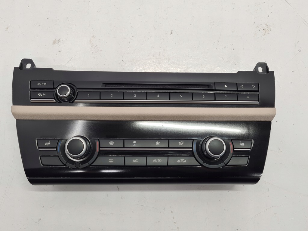 фото №1, Bmw 5 f10 f11 панель радио кондиционера anglik 9317666