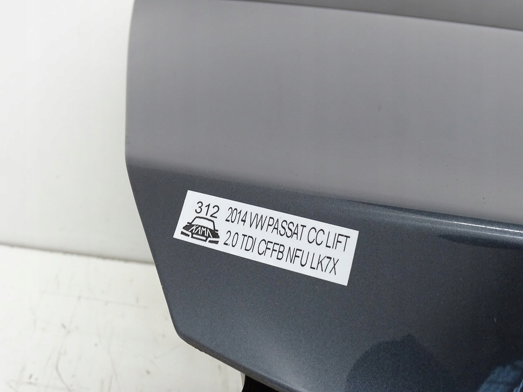 фото №12, Кришка багажника кришка задня задня багажника vw passat cc 3c8 lift lk7x