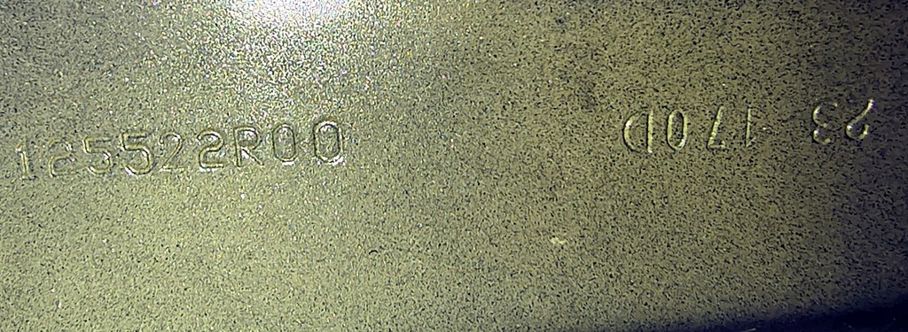 фото №14, Крила правий перед передній кронштейн wąs молдинг citroen c3 iii 16- evl evlc